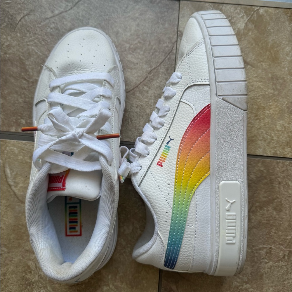 Puma Cali Star Rainbow Chunky Sole Athletic Women’s Shoes